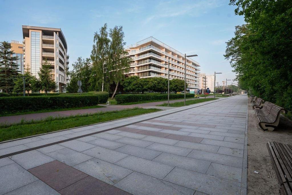 Apartament Ania Z Widokiem Na Morze W Hotelu Arka Kolobrzeg Exterior photo